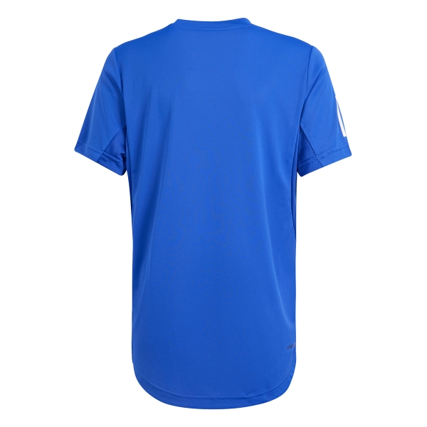 adidas Club 3 Stripes T-Shirt Boy - Semi Lucid Blue