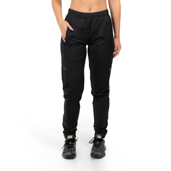 Women's Padel Pants and Tights Dunlop Logo Pants  Black 880284