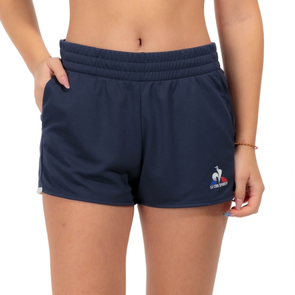 Women's Padel Skirts and Shorts Le Coq Sportif Court 2.5in Shorts  Dress Blues/New Optical White 2320152