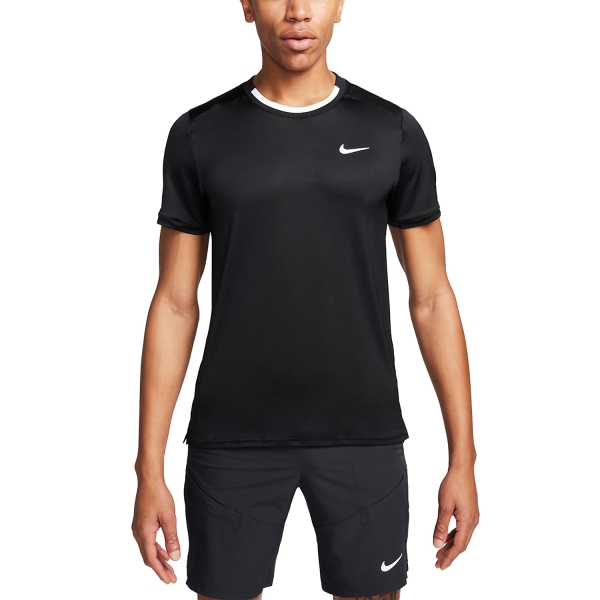 Camiseta Padel Hombre Nike Court DriFIT Advantage Camiseta  Black/White FD5320011