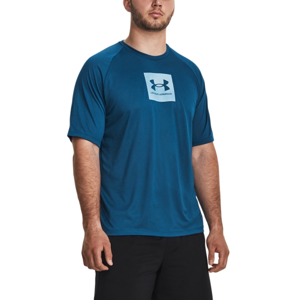 Camiseta Padel Hombre Under Armour Tech Fill Camiseta  Varsity Blue/Ore Blue 13807850426