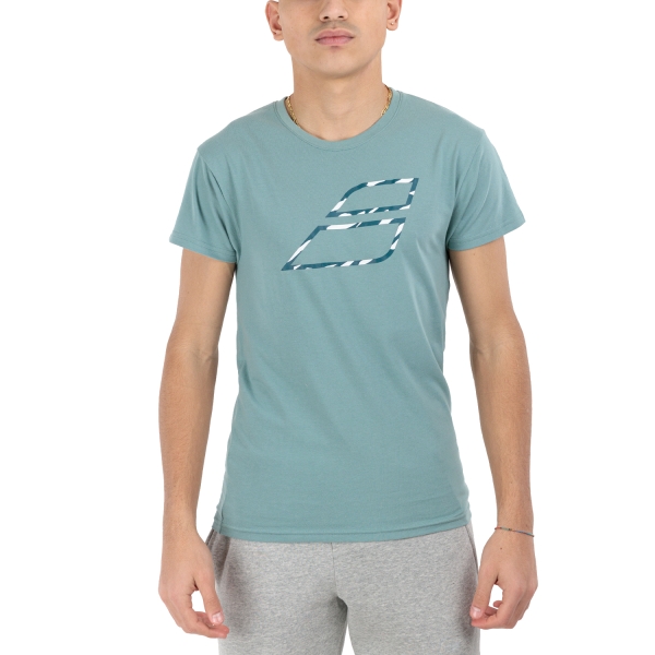 Men's T-Shirt Padel Babolat Exercise Big Flag TShirt  Trellis 4MS244428011