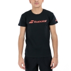 Babolat Exercise Camiseta - Black Babolat Exercise Camiseta - Black