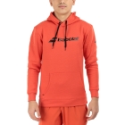 Babolat Exercise Print Logo Sudadera - Fiesta Red Babolat Exercise Print Logo Sudadera - Fiesta Red