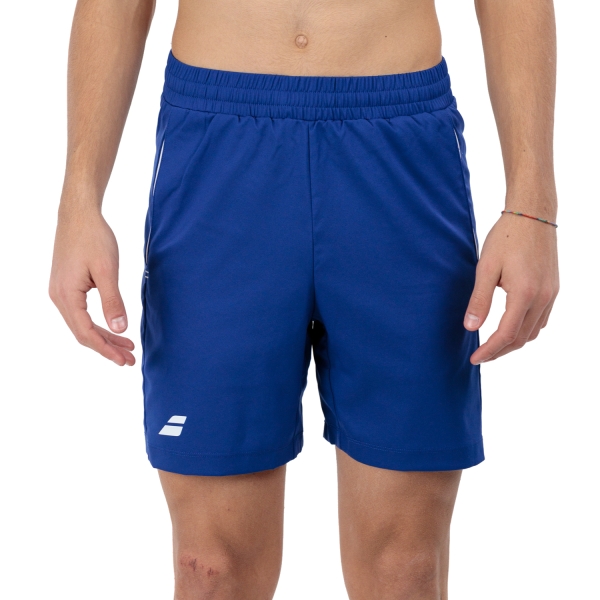 Shorts Padel Hombre Babolat Play Logo 6in Shorts  Sodalite Blue 3MP20614118