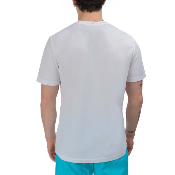 Fila Bosse T-Shirt - White/Scuba Blue
