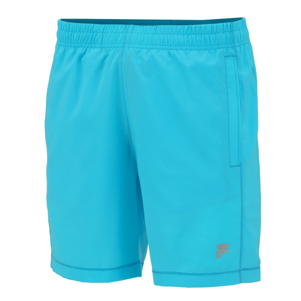 Boy's Padel Shorts and Pants Fila Constantin 6in Shorts Juniors  Scuba Blue FJX2415004000
