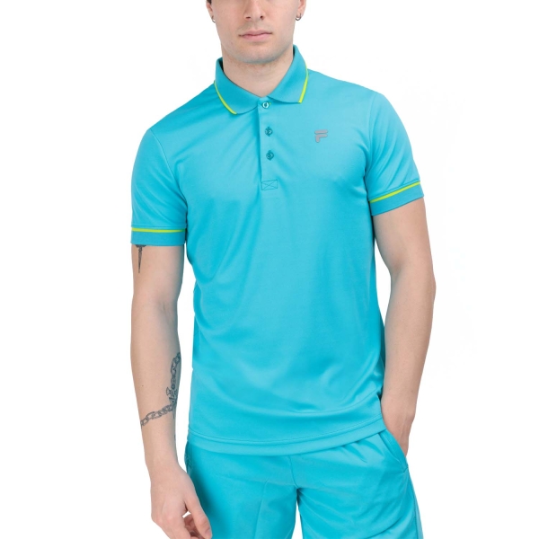 Polo Padel Hombre Fila New Court Polo  Scuba Blue FBM222011E4000