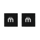 Mico Logo Small Wristbands - Nero Mico Logo Small Wristbands - Nero