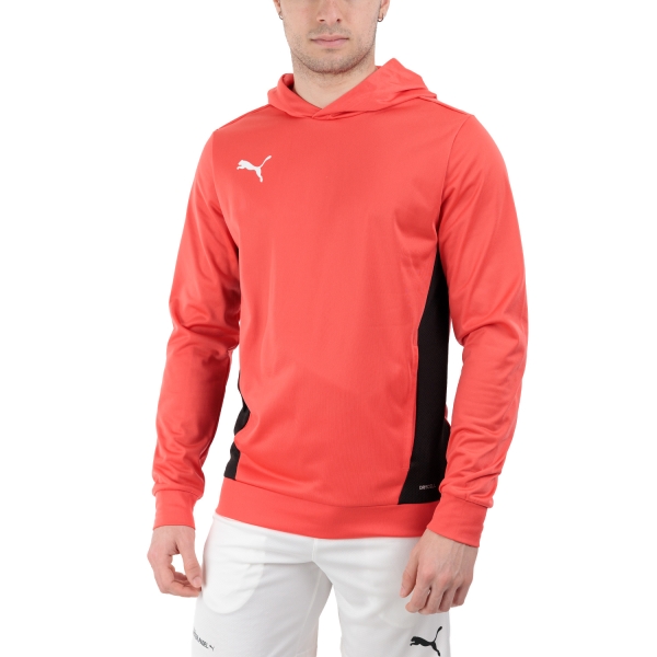 Men's Padel Shirt and Hoody Puma Individual TRG Hoodie  Active Red/Black 93918024