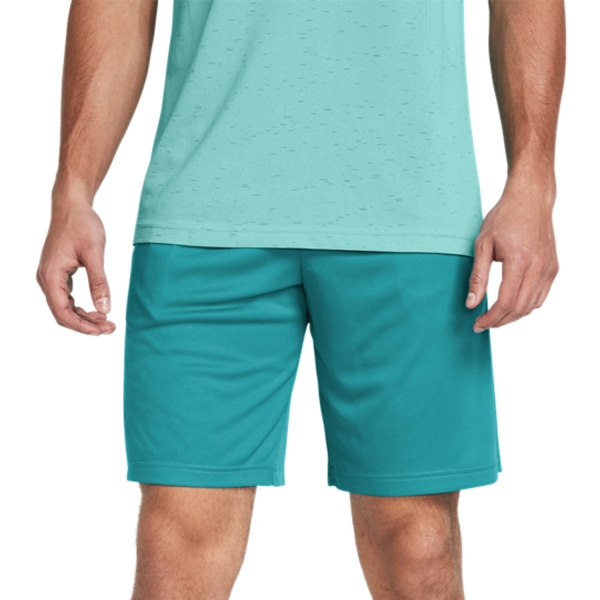 Men's Padel Shorts Under Armour Tech Graphic 10in Shorts  Circuit Teal/Black 13064430464