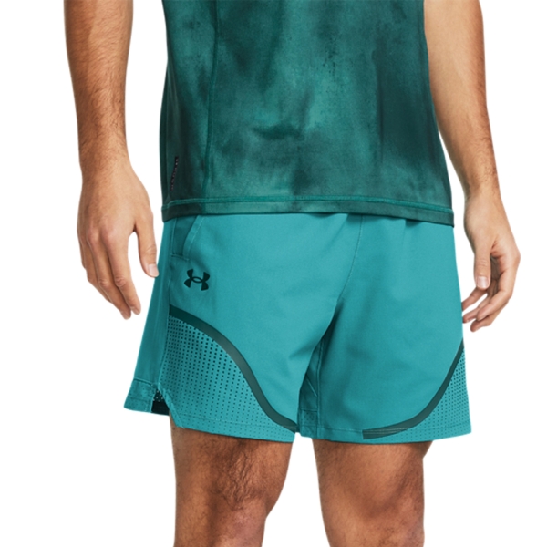 Shorts Padel Hombre Under Armour Vanish Woven Graphic 6in Shorts  Circuit Teal/Hydro Teal 13833530464