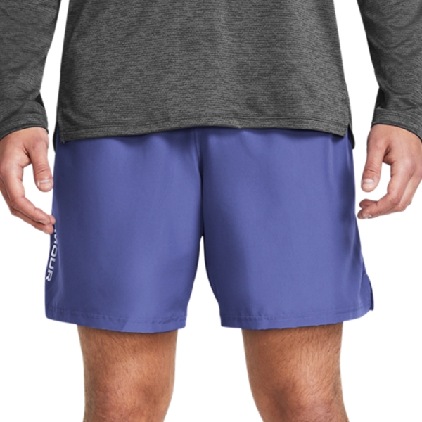 Men's Padel Shorts Under Armour Woven Split 9in Shorts  Starlight/White 13833560561
