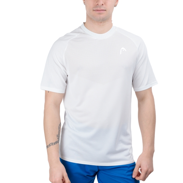 Men's T-Shirt Padel Head Performance TShirt  White 811494WH