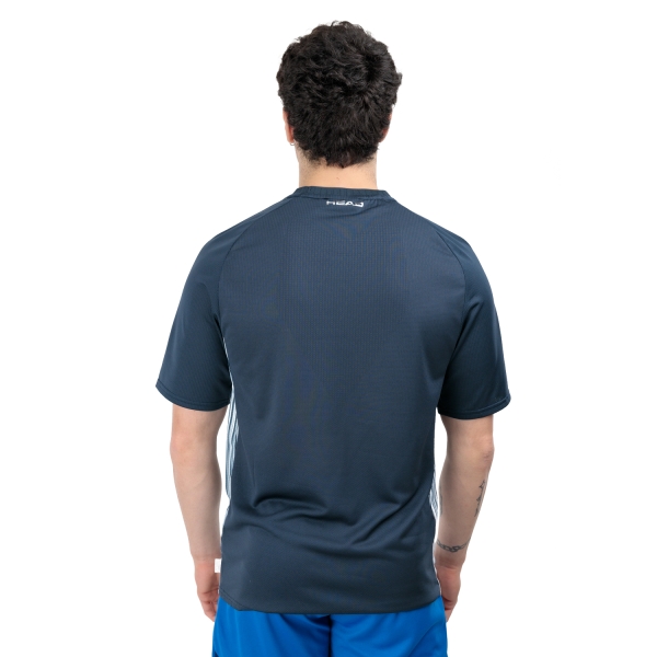 HEAD Performance Camiseta - Print Perf/Navy