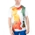 Head Topspin T-Shirt - Print Vision/Orange Alert