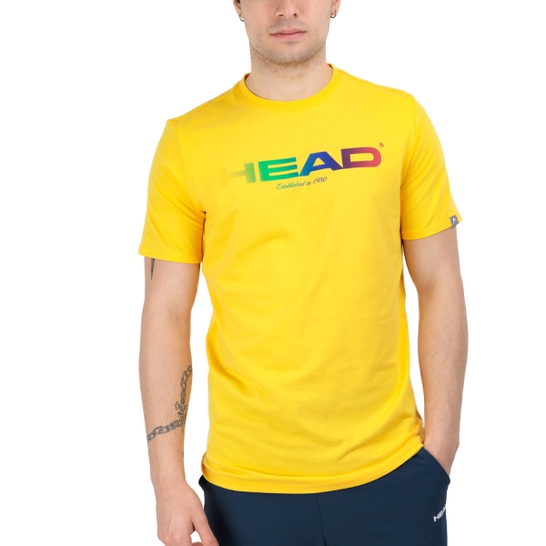 Men's T-Shirt Padel Head Rainbow TShirt  Banana 811644BN
