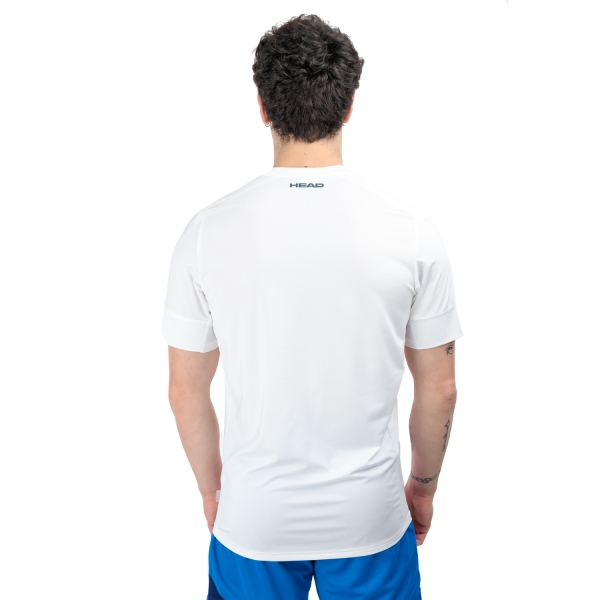 Head Play Tech II Camiseta - White/Cyclame