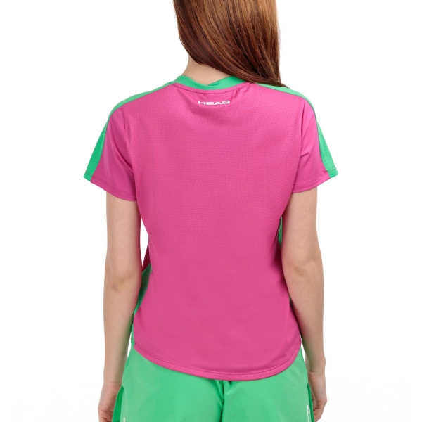 Head Girls Head Tie Break T-Shirt - Vivid Pink