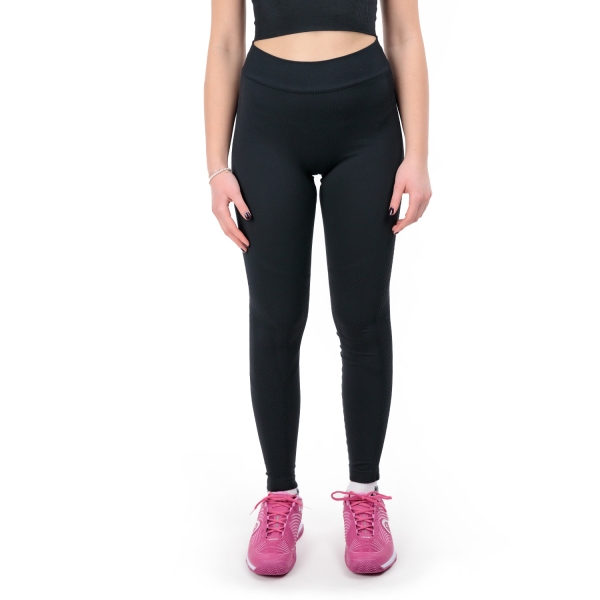 Women's Padel Pants and Tights Head Flex Seamless Tights  Black 814903BK