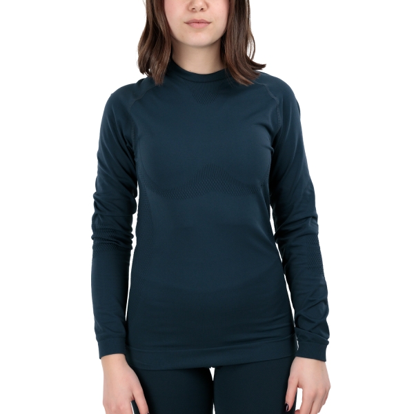 Women's Padel Shirts & Hoodies Head Flex Seamless Shirt  Navy 814913NV