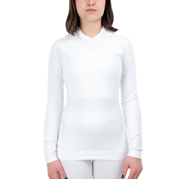 Camisetas y Sudaderas Padel Mujer Head Flex Seamless Camisa  White 814913WH