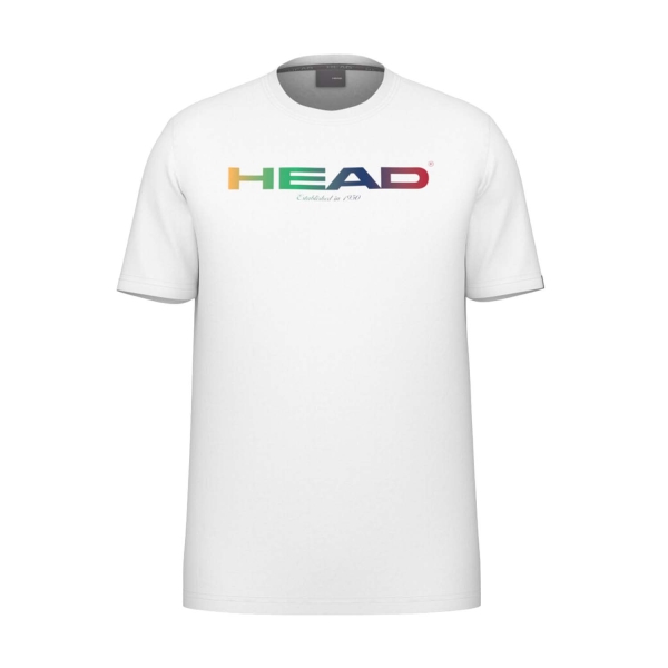 Polo y Camiseta Padel Niño Head Rainbow Camiseta Ninos  White 816104WH