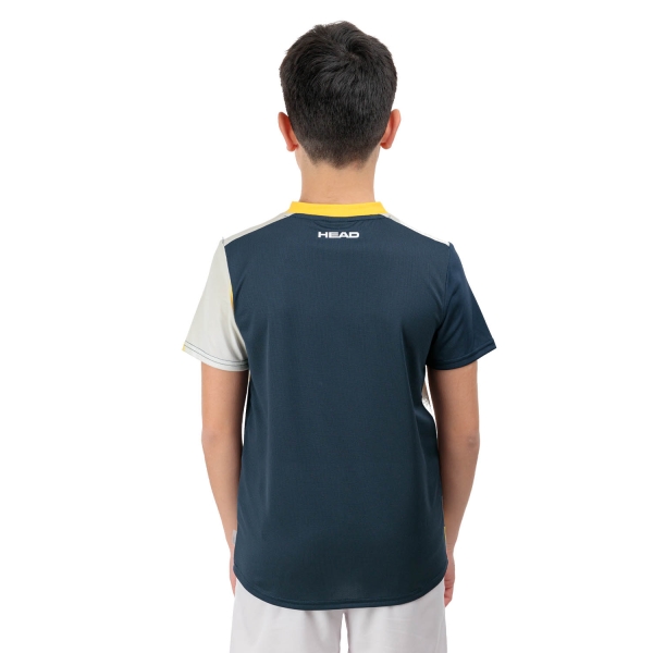 Head Topspin Pro Camiseta Niño - Navy Print Vision