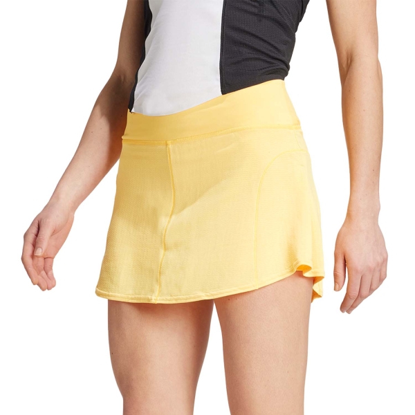 Falda y Shorts Padel Mujer adidas Match Falda  Spark/White IS7248