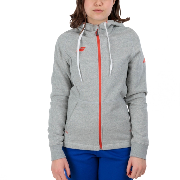Camisetas y Sudaderas Padel Mujer Babolat Exercise Sudadera  High Rise Heather 4WP21213002