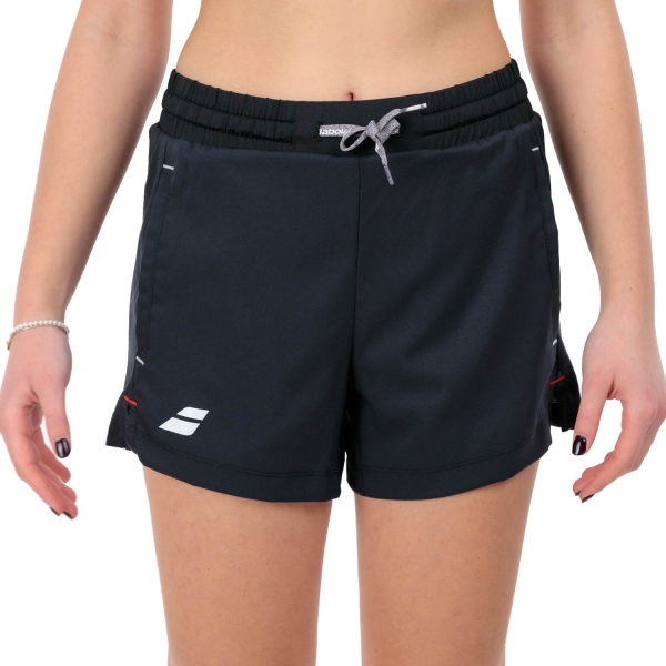 Falda y Shorts Padel Mujer Babolat Exercise 4in Shorts  Black 4WP20612000