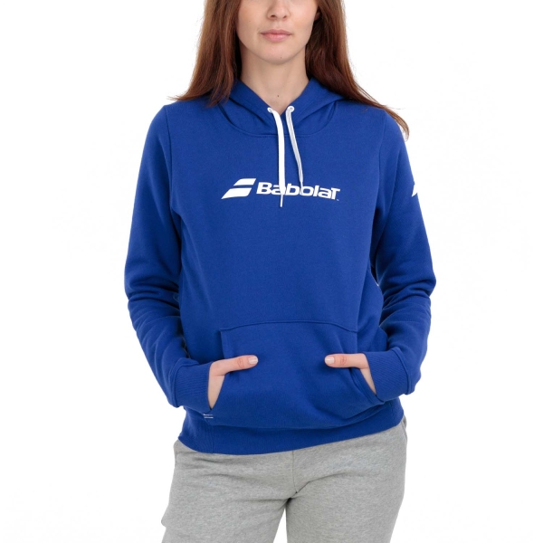 Women's Padel Shirts & Hoodies Babolat Exercise Classic Hoodie  Sodalite Blue 4WP20414118
