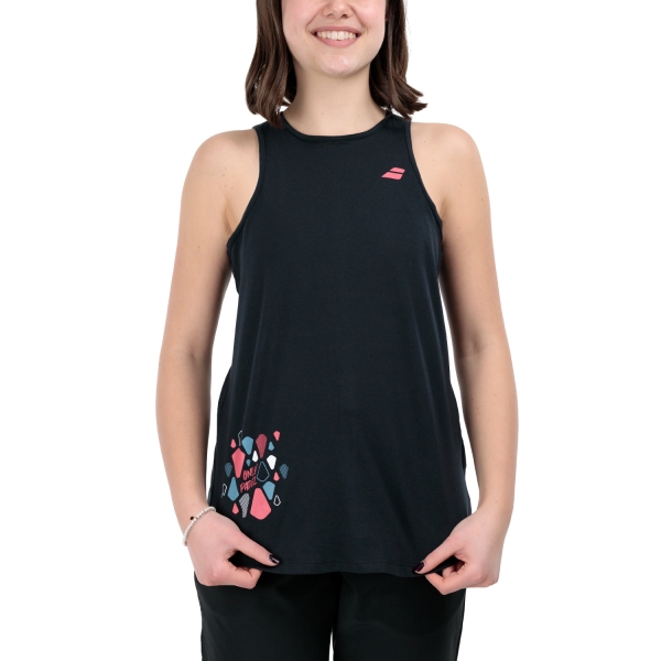 Top Padel Mujer Babolat Graphic Top  Black 6WS240722000
