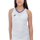 Babolat Play Top Niña - White Babolat Play Top Niña - White