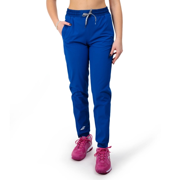 Women's Padel Pants and Tights Babolat Play Pants  Sodalite Blue 3WP21314118