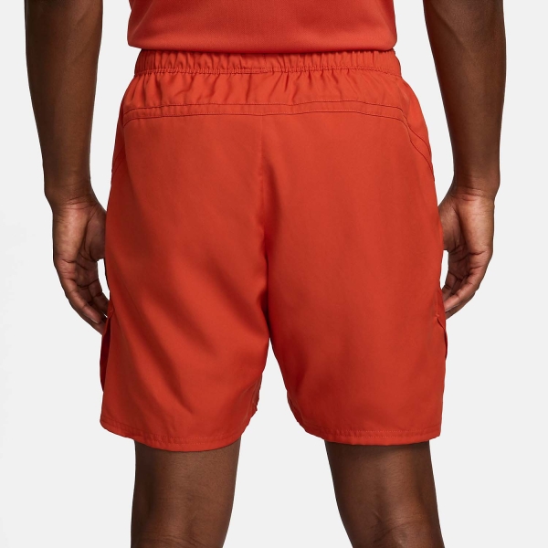 Nike Court Dri-FIT Victory 7in Pantaloncini - Rust Factor/White