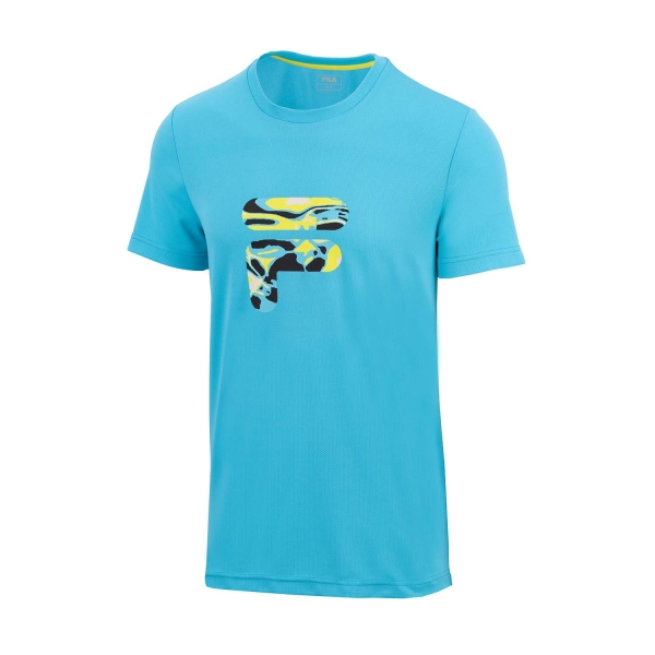 Polo y Camiseta Padel Niño Fila Caleb Camiseta Ninos  Scuba Blue FJX2413044000