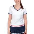 Fila Elisabeth Camiseta - White/Navy Fila Elisabeth Camiseta - White/Navy
