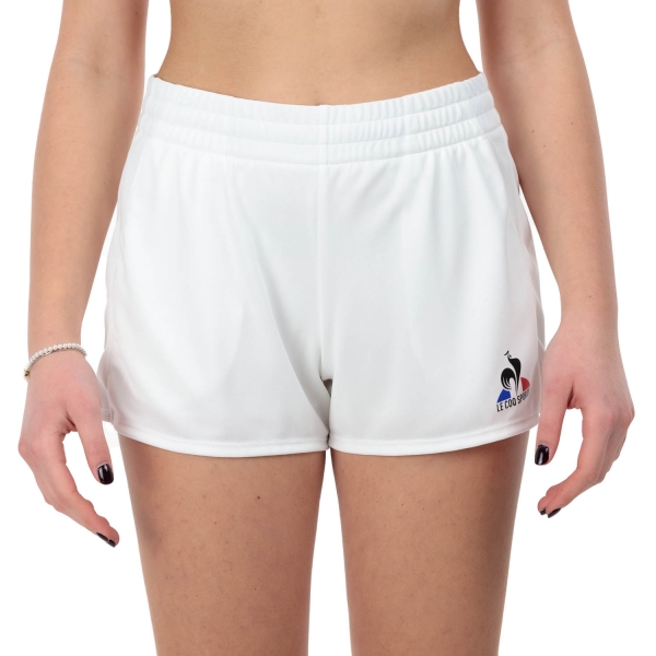 Women's Padel Skirts and Shorts Le Coq Sportif Court 2.5in Shorts  New Optical White 2320153