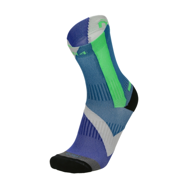Padel Socks Mico Light Weight XPerformance Socks  Blu/Verde/Nero/Bianco CA 1266 952
