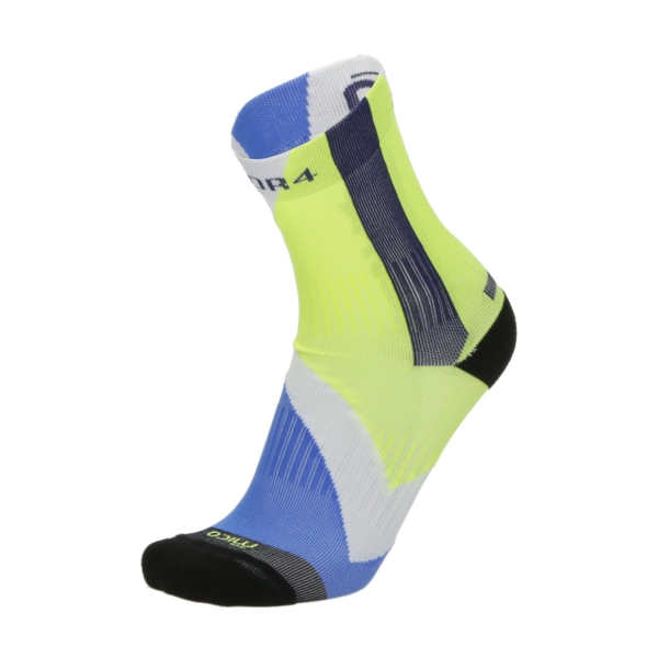 Padel Socks Mico Light Weight XPerformance Socks  Giallo/Blu/Nero/Bianco CA 1266 953