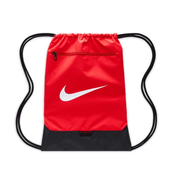 Nike Padel Bag Nike Brasilia 9.5 Sackpack  University Red/Black/White DM3978657