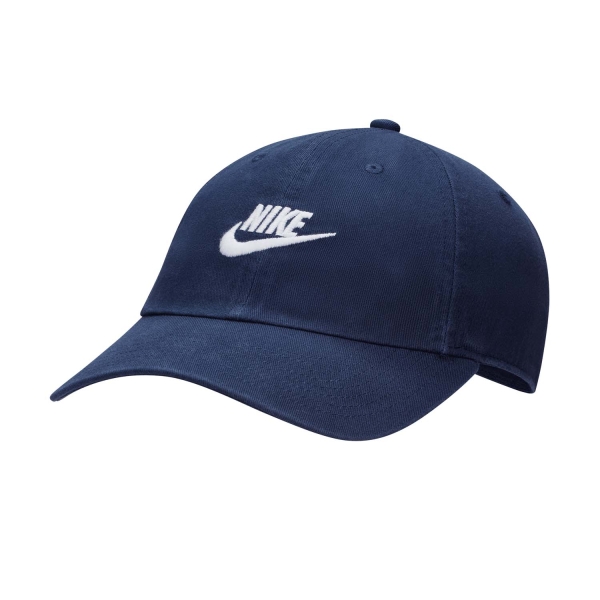 Cappelli e Visiere Padel Nike Club Cappello  Midnight Navy/White FB5368410