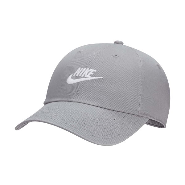 Padel Caps and Visors Nike Club Cap  Particle Grey/White FB5368073
