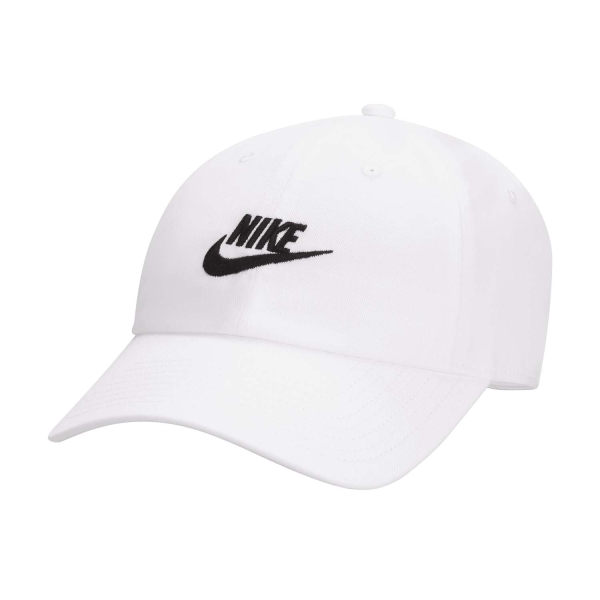 Padel Caps and Visors Nike Club Cap  White/Black FB5368100