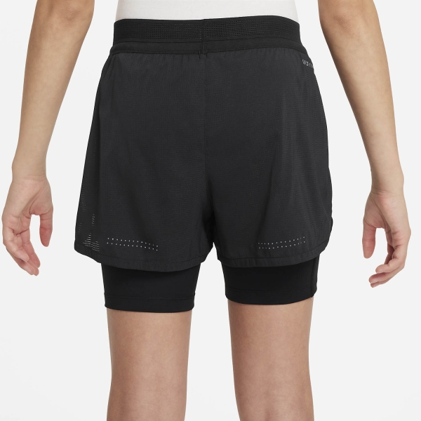 Nike Court Dri-FIT ADV 2.5in Pantaloncini Bambina - Black