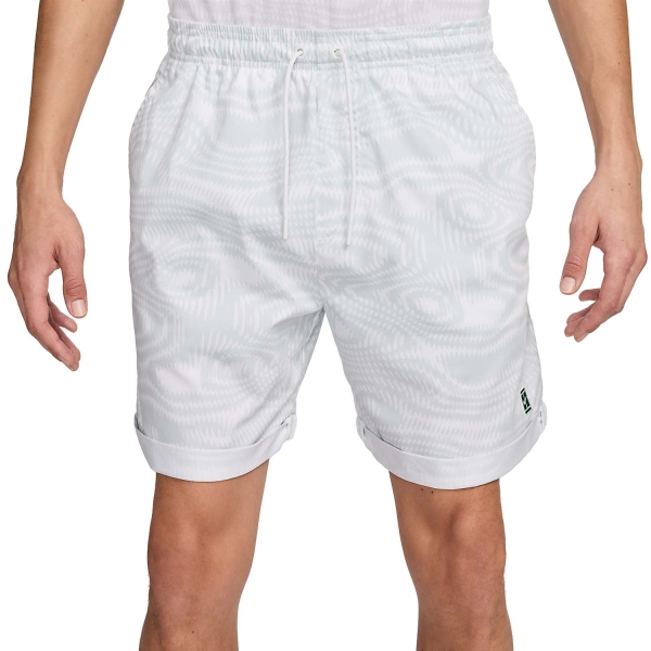 Men's Padel Shorts Nike Court Heritage 6in Shorts  White FD5405100