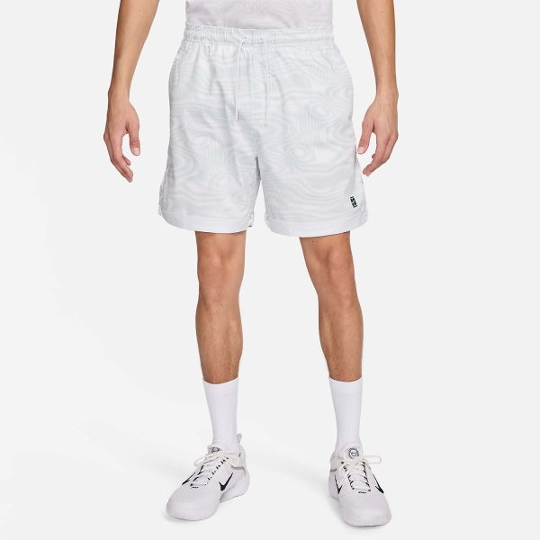 Nike Court Heritage 6in Shorts - White