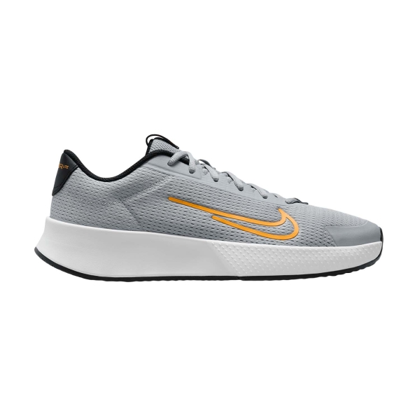 Men's Padel Shoes Nike Court Vapor Lite 2 Clay  Wolf Grey/Laser Orange/Black DV2016005