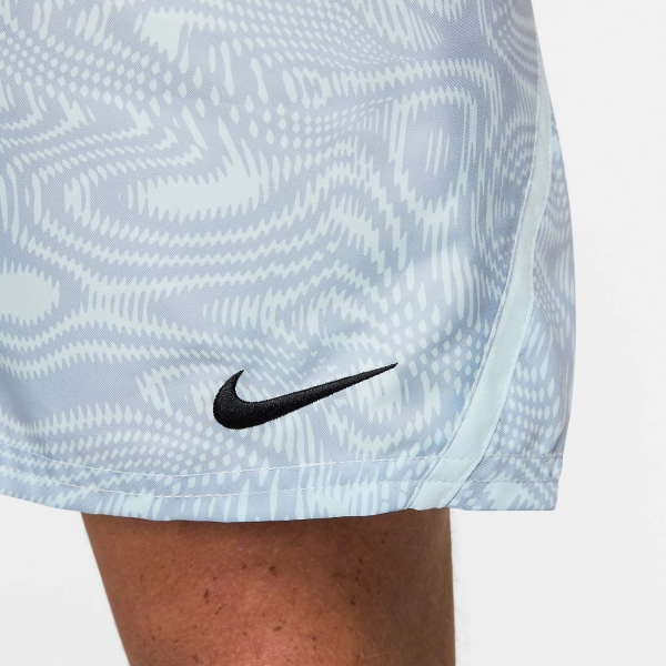 Nike Court Victory Graphic 9in Shorts - Glacier Blue/Black